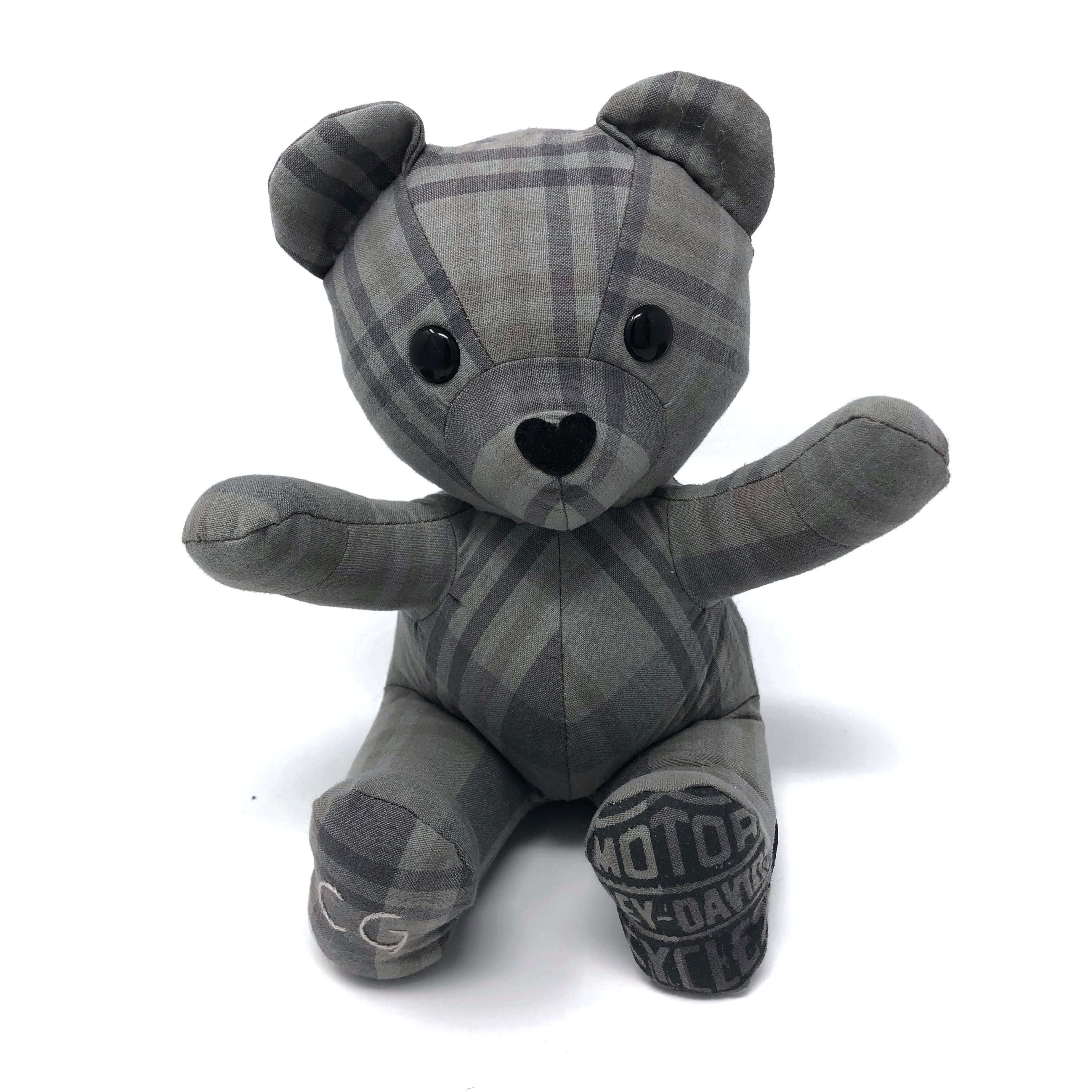 Harley Davidson Shirt Memorial Bear – Nestling Keepsakes